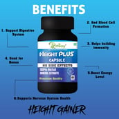 5 - Riffway Height Plus (Pack of 3),  60 capsules 