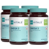 HealthKart Fish Oil 60 capsules - Pack of 4