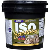 1 - Ultimate Nutrition ISO Sensation,  5 lb  Cafe Brazil 