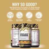 7 - MuscleXP Omega 3 Fish Oil 1000 mg,  60 softgels 