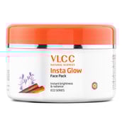 1 - VLCC Insta Glow Face Pack,  200 g  Instant Brightness & Radiance 