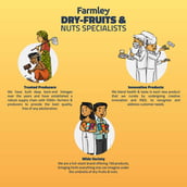 3 - Farmley Premium Walnuts,  480 g  Unflavoured 