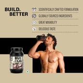 8 - Build 100% Whey Protein,  2.2 lb  Swiss Chocolate 