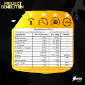 3 - Superlite Project Demolition Pre-Workout,  0.55 lb  Devil's Candy 