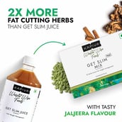 3 - Kapiva Weight Wise Foods Get Slim Mix (Pack of 2),  30 sachets/pack 