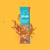 4 - Phab Granola Bar, 6 bar(s) Butterscotch Caramel