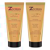 1 - Zscreen Zinc Oxide Sunscreen Gel,  50 ml  SPF 50 UVA/UVB PA+++ (Pack of 2) 