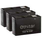 1 - Ethitar Soap,  75 g  Coal Tar (Pack of 3) 