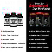 6 - GNC Amp Gold Series 100% Whey Protein Advanced,  2 lb  Vanila Ice Cream 