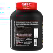 9 - GNC Amp Gold Series 100% Whey Protein Advanced, 4 lb Delicious Strawberry