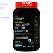 2 - GNC Amp Gold Series 100% Whey Protein Advanced,  2 lb  Vanila Ice Cream 