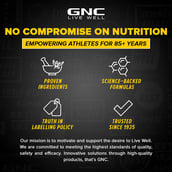 8 - GNC Pro Performance 100% Whey Protein, 4 lb Kesar Pista