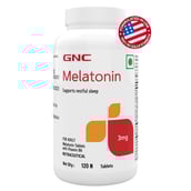 1 - GNC Melatonin 3mg,  120 tablet(s)  Unflavoured 