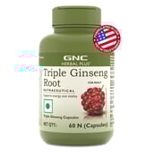 1 - GNC Triple Ginseng Root,  60 capsules 