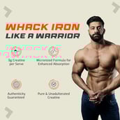 3 - Fuel One Creatine Monohydrate,  Unflavoured  0.22 lb