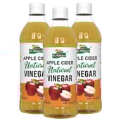 1 - Dr. Patkar's Natural Apple Cider Vinegar (refined) Pack of 3, 0.5 L Unflavoured