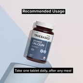 8 - TrueBasics Advance Calcium Vitamin D3 & K2MK7,  90 tablet(s)  Unflavoured 