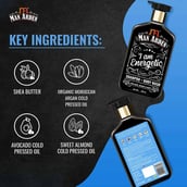 4 - Man Arden I Am Energetic Shampoo Body Wash,  250 ml  No Sulphate & Paraben 