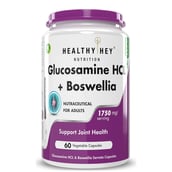 1 - HealthyHey Nutrition Glucosamine HCL with Boswellia,  60 capsules 
