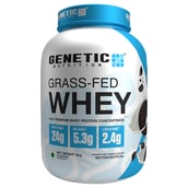 1 - Genetic Nutrition Grass-Fed Whey,  4.4 lb  Cookies & Cream 