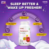 1 - GNC Melatonin 3mg,  120 tablet(s)  Unflavoured