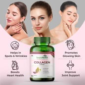 7 - Simply Herbal Biotin 90 Capsules & Collagen 60 Capsules Combo,  2 Piece(s)/Pack  Unflavoured 
