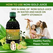 3 - Simply Herbal Noni Gold Juice,  Natural (Pack of 3)  400 ml 