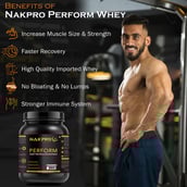 10 - Nakpro Perform Whey Protein Concentrate,  2.2 lb  Unflavoured (Jar) 