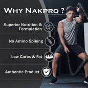 6 - Nakpro Whey Platinum Whey Protein Isolate,  2.2 lb  Unflavored (Jar) 