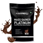 1 - Nakpro Mass Gainer Platinum High Protein Mass Gainer,  2.2 lb  Chocolate 