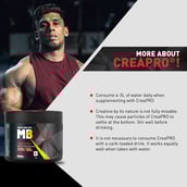 11 - MuscleBlaze CreaPRO Creatine with Creapure® Powder from Germany,  Unflavoured  0.22 lb 
