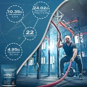 5 - Nakpro Impact Whey Protein,  2.2 lb  Chocolate (Pack of 2) 