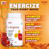 1 - GNC L-Arginine (1000 mg),  90 tablet(s)