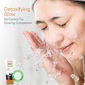 3 - VLCC Bright Glow Serum Face Wash,  100 ml  with Vitamin C Serum & Charcoal 