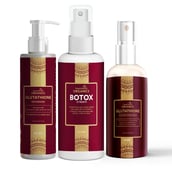 1 - Simply Herbal Glutathione Face Wash 100ml & Cream 50g with BOTOX Cream 100g Combo, 3 Piece(s)/Pack for All Skin Types