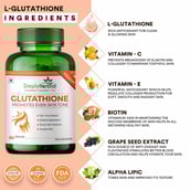 3 - Simply Herbal Glutathione,  Unflavoured  60 capsules 