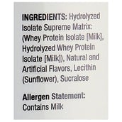 5 - SAN Titanium Isolate Supreme,  5 lb  Delicious Milk Chocolate 