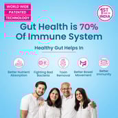 9 - Dr. Morepen Intebact Insta 5 Bn Probiotic, 6 sachets/pack Delicious Vanilla