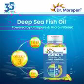 7 - Dr. Morepen Omega-3 Fish Oil 60 Softgels & Cod Liver Oil 100 Softgels Combo,  2 Piece(s)/Pack 