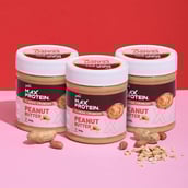 5 - RiteBite Max Protein Peanut Spread,  0.340 kg  Classic Crunchy Pack of 3 