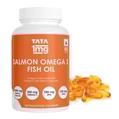 1 - Tata 1mg Salmon Omega 3 Fish Oil,  90 softgels 