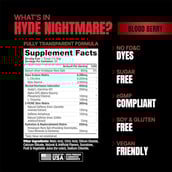 3 - ProSupps Hyde Night Mare,  0.89 lb  Blood Berry 