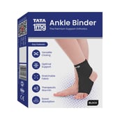 4 - Tata 1mg Ankle Binder, Black XL