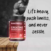 9 - Nakpro Creatine Monohydrate,  Pink Guava (Jar)  0.22 lb 