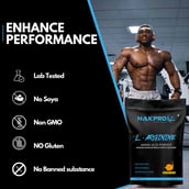 6 - Nakpro L-Arginine Flavour Tangy Orange,  0.22 lb 