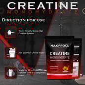6 - Nakpro Creatine Monohydrate, Fruit Punch 0.22 lb