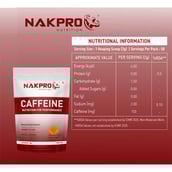 3 - Nakpro Caffeine, 0.22 lb Tangy Orange