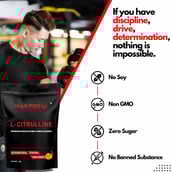 5 - Nakpro L-Citrulline,  0.22 lb  Tangy Orange 