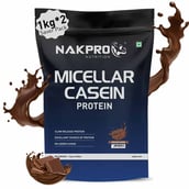 1 - Nakpro Micellar Casein Protein,  2.2 lb  Chocolate (Pack of 2) 