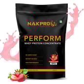 5 - Nakpro Perform Whey Protein Concentrate,  4 Piece(s)/Pack  Banana, Mango, Strawberry, Vanilla 
